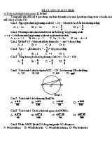 Đề cương Toán 9 học kì II